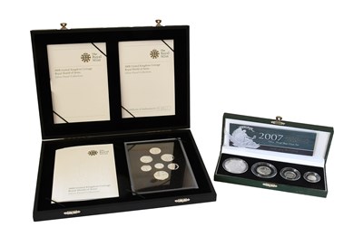 Lot 465 - UK, Silver Proof Britannia Collection 2007, 4...