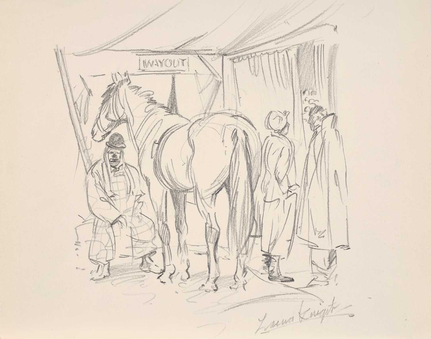 Lot 335 - Dame Laura Knight RA, RWS, RE, RWA, PSWA, DBE...
