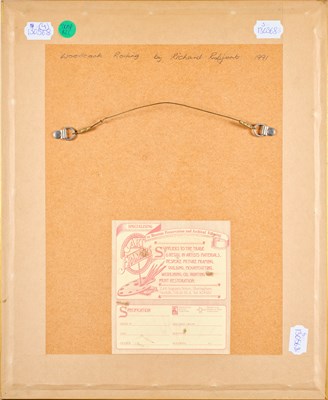 Lot 1046 - Richard Robjent (b.1937) "Grouse over a Burn"...