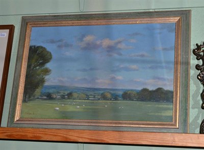 Lot 484 - William Burns, Cloud Shadows, Cotswolds