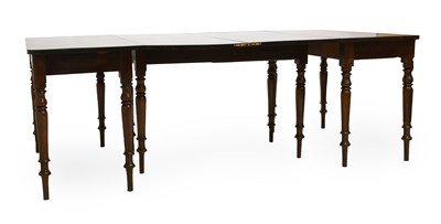 Lot 541 - An Early Victorian Mahogany Dining Table, mid...