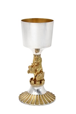 Lot 2236 - An Elizabeth II Silver-Gilt Limited Edition Commemorative Goblet