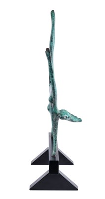 Lot 374 - John Huggins RWA, FRBS (b.1938) Acrobat...
