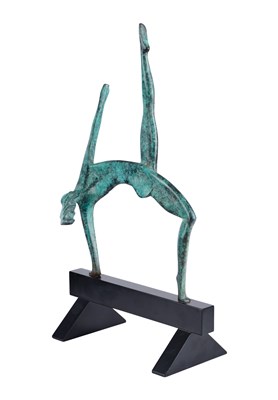 Lot 374 - John Huggins RWA, FRBS (b.1938) Acrobat...