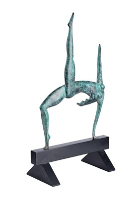 Lot 374 - John Huggins RWA, FRBS (b.1938) Acrobat...