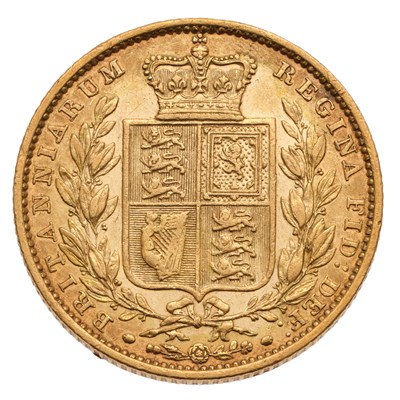 Lot 301 - Victoria, Sovereign 1848, (Marsh 31, S.3852C),...