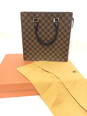 Lot 1073 - Louis Vuitton Damier Sac Plat Leather Bag,...