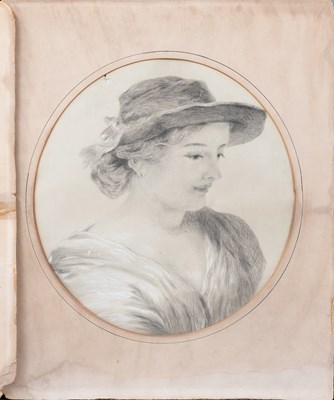 Lot 1151 - A E Barr in the manner of J J Hill Portrait of...