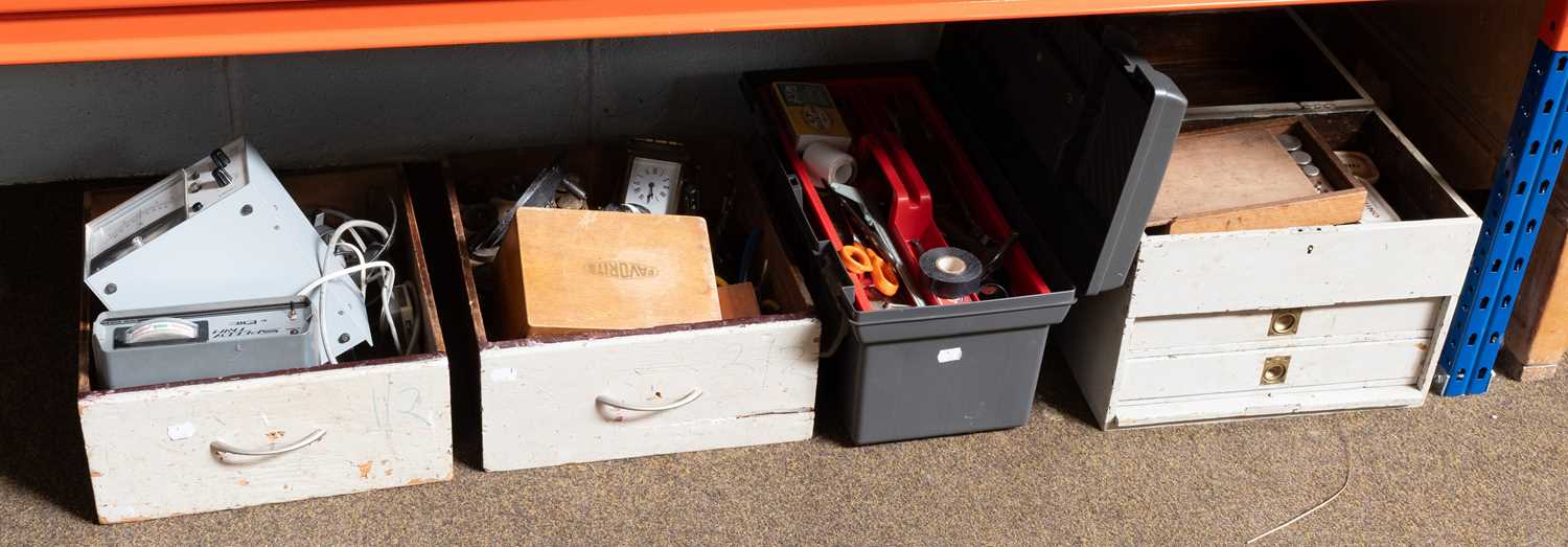 Lot 1194 - A Quantity of Clock and Watchmakers Tools,...