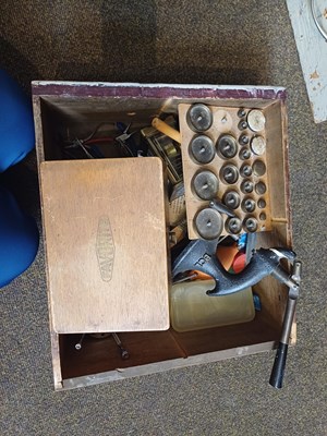 Lot 1194 - A Quantity of Clock and Watchmakers Tools,...