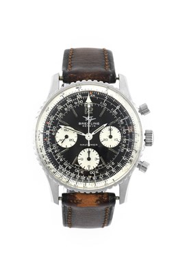 Lot 2259 - Breitling: A Stainless Steel Chronograph...