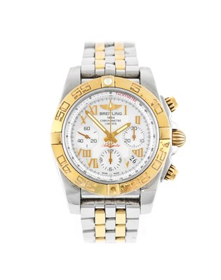 Lot 2300 - Breitling: A Steel and Gold Automatic Calendar...