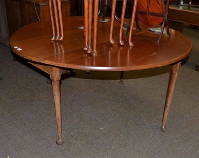 Lot 518 - George III mahogany padfoot table