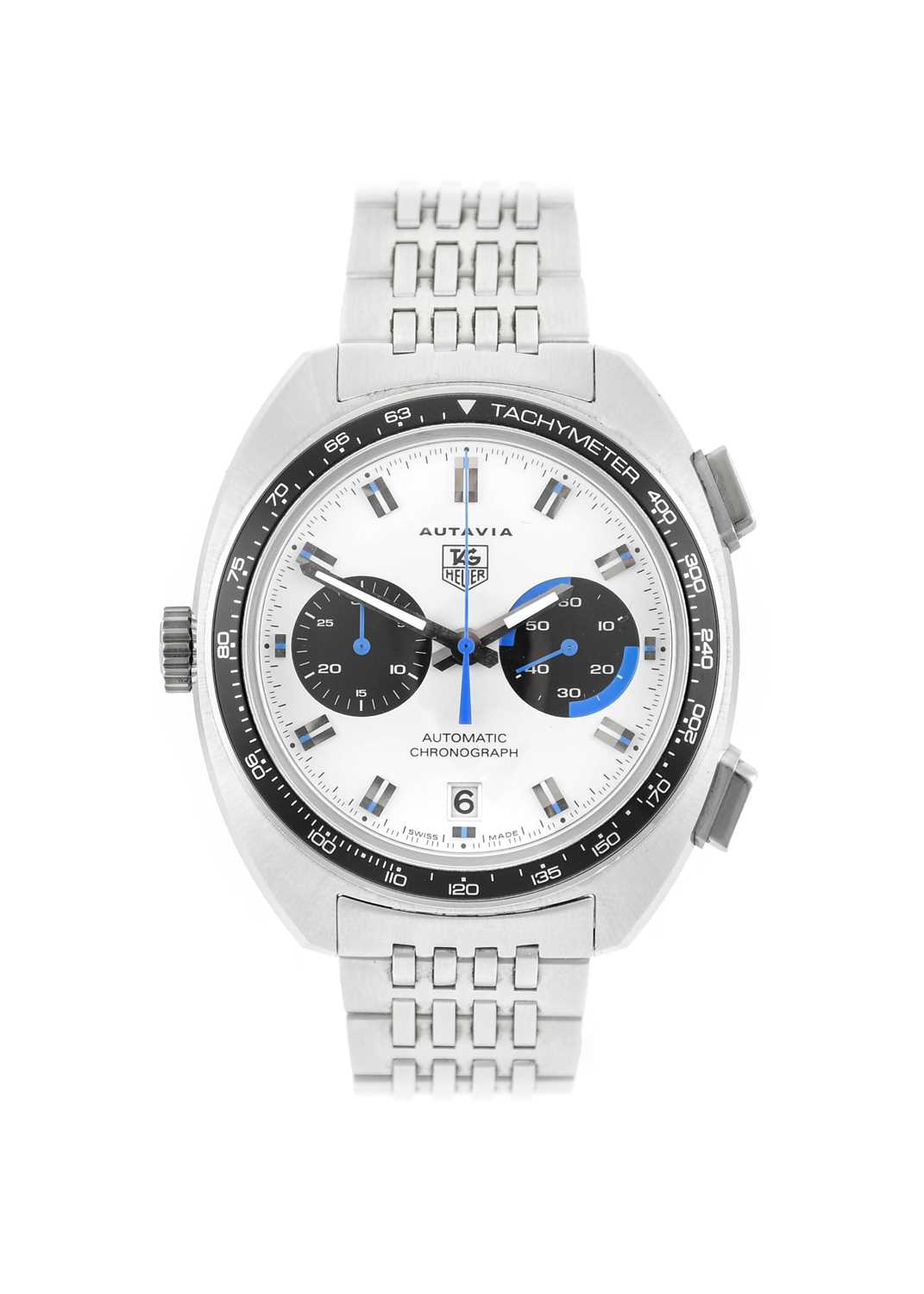 Lot 2301 - Tag Heuer: A Stainless Steel Automatic...