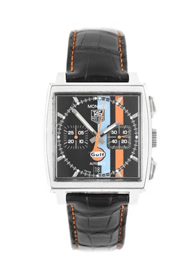 Lot 2298 - Tag Heuer: A Stainless Steel Limited Edition...