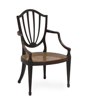 Lot 517 - A George III Hepplewhite Period Carved...
