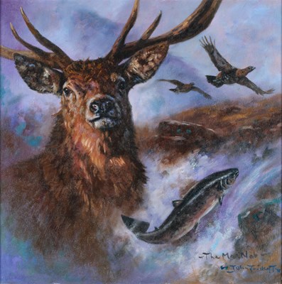 Lot 1140 - John Trickett (b.1953) "The MacNab" Signed and...