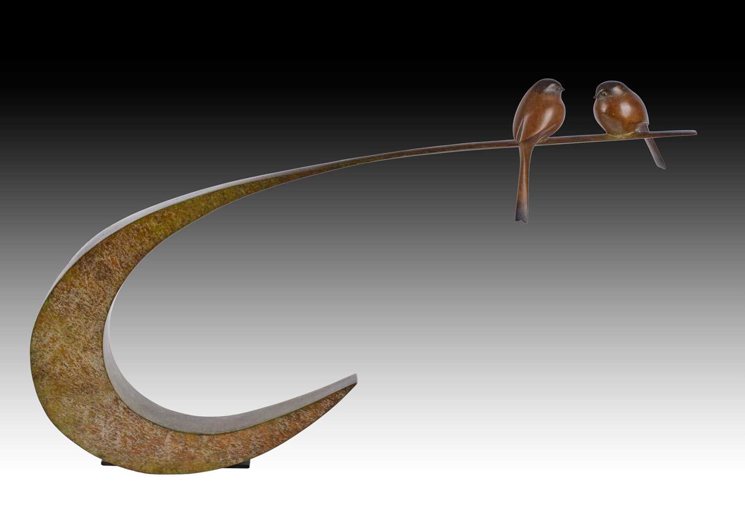 Lot 387 - Simon Gudgeon (b.1958) A pair of long tailed...