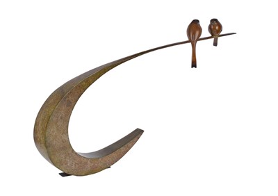 Lot 387 - Simon Gudgeon (b.1958) A pair of long tailed...