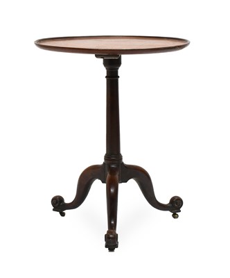 Lot 511 - A George III Mahogany Tripod Table, late 18th...