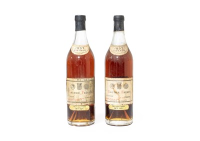 Lot Gautier Freres 1937 Cognac (two bottles)