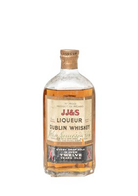 Lot 3095 - JJ&S Liqueur Dublin Whiskey, distilled and...