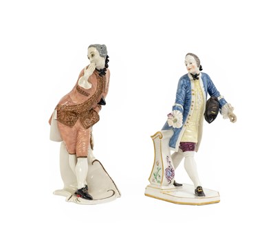 Lot 49 - A Nymphenburg Porcelain Figure, early 19th...