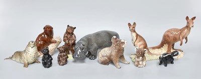 Lot 30 - Beswick Foreign Wild Animals, including...
