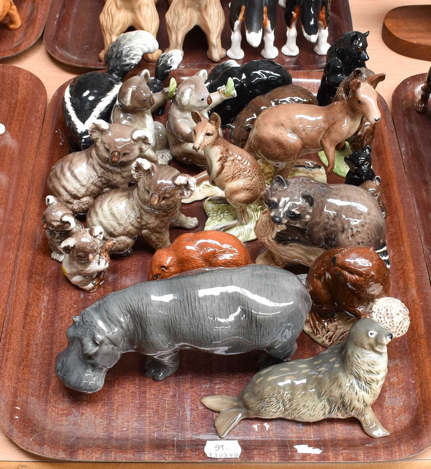 Lot 30 - Beswick Foreign Wild Animals, including...