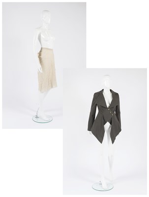 Lot 2144 - Vivienne Westwood Cream Cotton Skirt, circa...