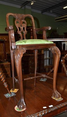 Lot 549 - Child's high chair