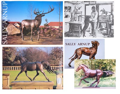 Lot 395 - Sally Arnup FRBS, ARCA (1930-2015) "Galloping...