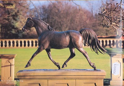 Lot 395 - Sally Arnup FRBS, ARCA (1930-2015) "Galloping...