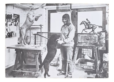 Lot 395 - Sally Arnup FRBS, ARCA (1930-2015) "Galloping...