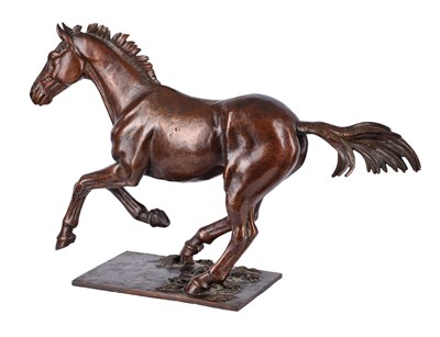 Lot 395 - Sally Arnup FRBS, ARCA (1930-2015) "Galloping...