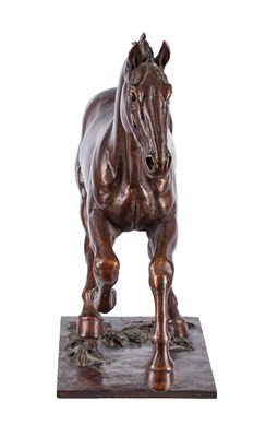 Lot 395 - Sally Arnup FRBS, ARCA (1930-2015) "Galloping...