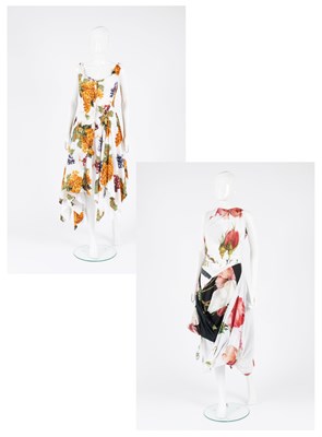 Lot 2105 - Vivienne Westwood A Printed Cotton Sleeveless...