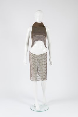 Lot 2038 - Vivienne Westwood Open Knit Sleeveless...