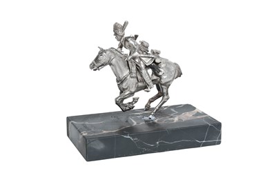Lot 2179 - An Elizabeth II Silver Model of a Royal Scots Grey Officer