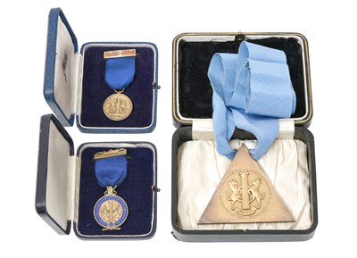 Lot 2168 - Three South African Silver Presentation Medals