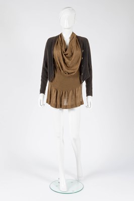 Lot 2112 - Vivienne Westwood Khaki and Lime Green Jumper,...