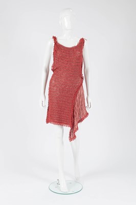 Lot 2150 - Vivienne Westwood A Pink Crochet Style Tabard...