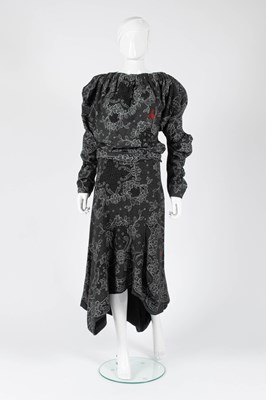 Lot 2089 - Vivienne Westwood Black and Grey Cotton Two...