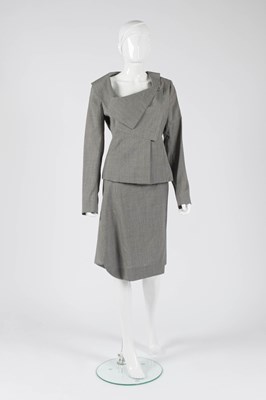 Lot 2047 - Vivienne Westwood Grey Wool Skirt Suit, circa...