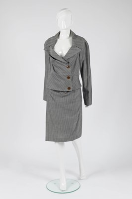 Lot Vivienne Westwood Grey and White Wool...