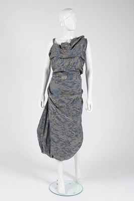 Lot 2146 - Vivienne Westwood Blue and Silver Brocade...