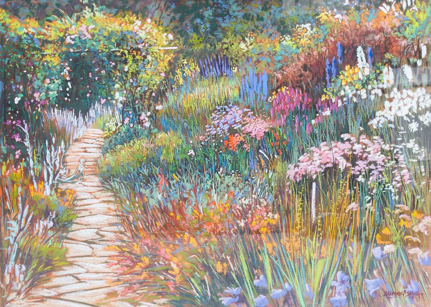 Lot 1047 - Tony Brummell-Smith (b.1949) "Rose Arch and...