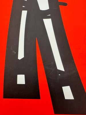 Lot 157 - Julian Opie (b.1958) "Woman Taking Off Man's...