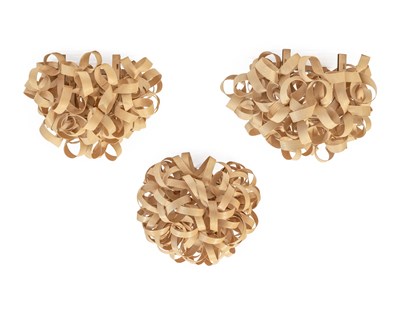 Lot 610 - A Tom Raffield No.1 Pendant Oak Ceiling Light,...
