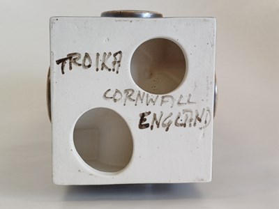 Lot 574 - A Troika Pottery Vase, probably retailed at...